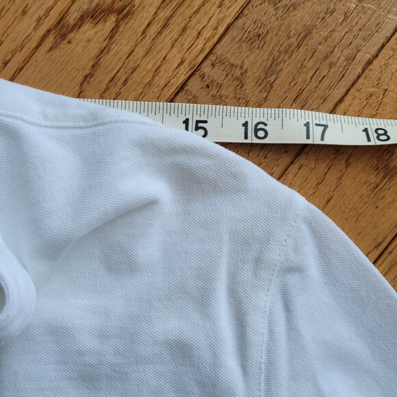 White Long Sleeve Henley Shirt - Picture 7 of 12